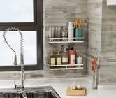 Eco - Friendly Household Kitchen Counter Storage Racks With Save Space Deisgn